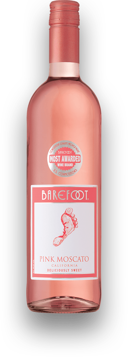 Pink Moscato Wine